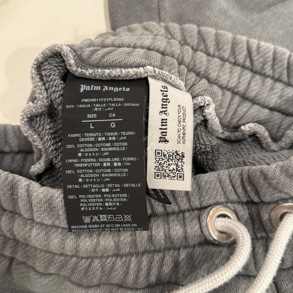 Palm Angels Men’s Sweat Set bottoms size L, top size M - Picture 3 of 7